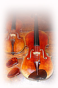 mentonnieres alto et violon